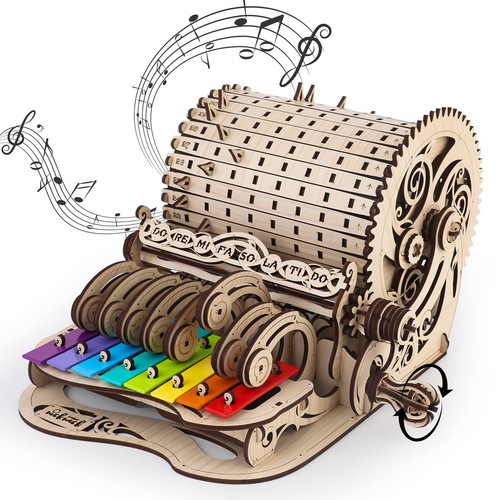Holz puzzle musikbox - puzzle,