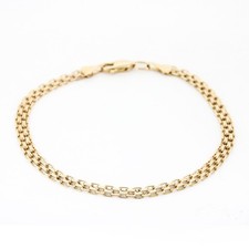 Armband 585 Rotgold – 21 cm – Breite 4,3 mm – 4,74 g