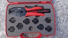 Cimco 106210 Presszangen-Set 7teilig Koaxial-Steckverbinder
