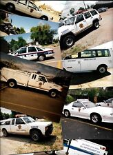 9 x Foto Streifenwagen