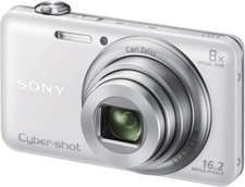 Sony Cyber-shot DSC-WX80 16x Clear Digital Zoom 16,2 MP WiFi Digitalkamera Weiß