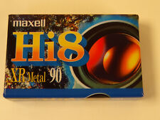 Maxell Hi8 90 PAL Secam Video Cassette XRMetal, neu- original-verschweißt