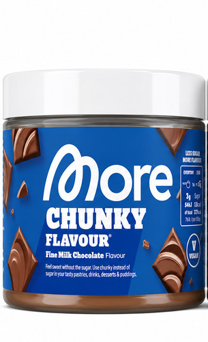More chunky flavour fine - more,