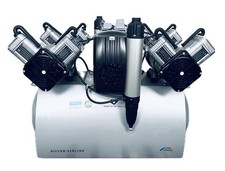 Dürr QUATTRO Tandem Kompressor 4682-51 mit 4 Aggregate 400V Membran Trocknung