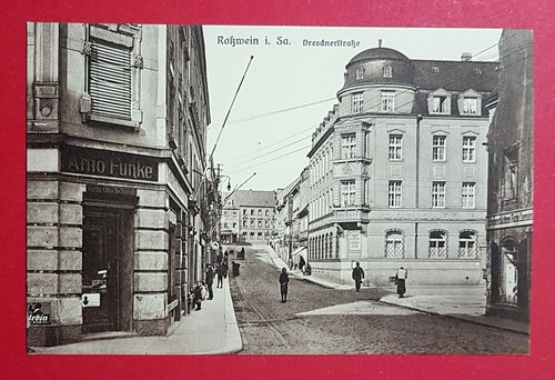 Roßwein um 1910 - ak,