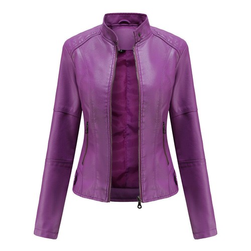 Damen kunstlederjacke - damen,