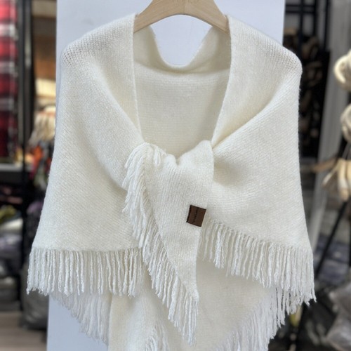 Dreieck gestrickte schal - dreieck,