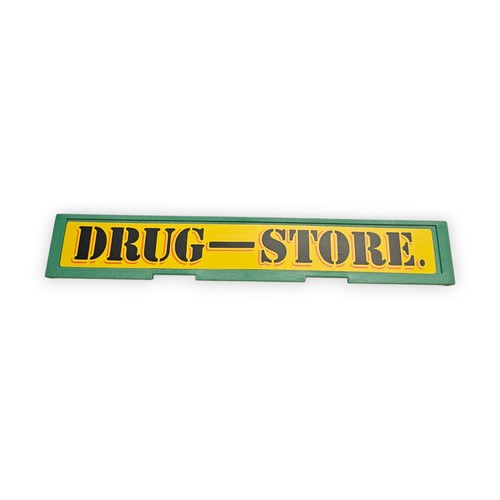 Playmobil drug store schild - playmobil,