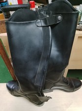 Steeds Damen Reitstiefel Glattleder schwarz Gr.37 X Wide