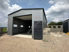 Blechgarage Halle 5x8x3,55m