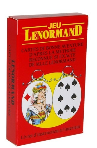 Lenormand spiel glückskarten - lenormand,