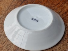 kleiner alter antik Porzellan Teller KPM Krister Durchmesser ca 12 cm