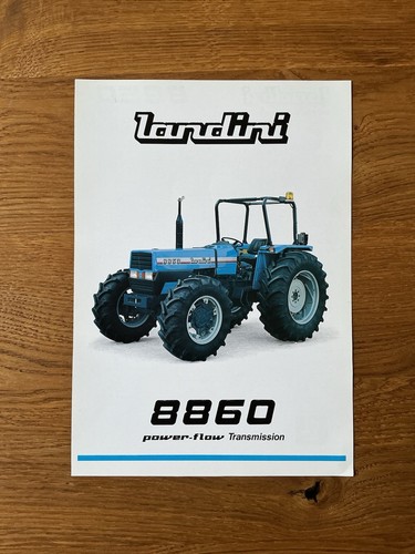 Orig landini 8860 prospekt - orig.,