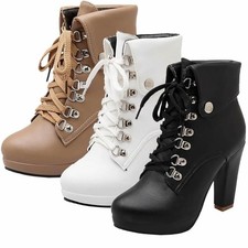 Damen Schnürstiefeletten