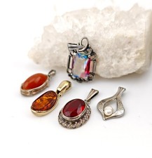 5 Anhänger - Sammlung - 925