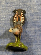 Elastolin Lineol Masse seltener Vogel gut erhalten