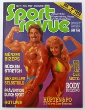 SPORT REVUE 11/1990 #263 inkl. Poster (Bodybuilding, Münzer)