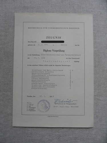 Hochschule für verkehrswesen - für,