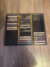 Vintage Wittner/plattofix Kassettenbox/Aufbewahrungsbox