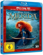Blu-ray/ Merida - Legende der Highlands - 3D + 2D Version !! Wie Nagelneu !!