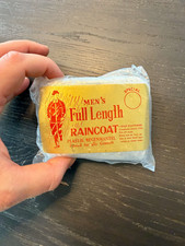 Plastik Regenmantel  Raincoat