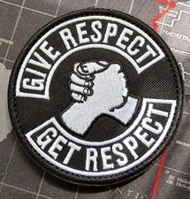 Patch Klett "Give Respect Get