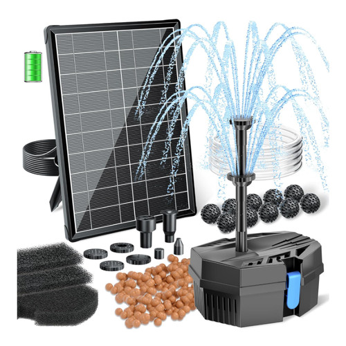 Solar teichpumpe filter 10 - solar, 8w
