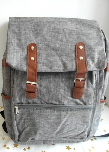 Uni rucksack grau - meliert, für
