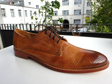 MELVIN & HAMILTON AMELIE 14 Business Schuhe SOFT Leder Braun Germany Gr.40 Neu