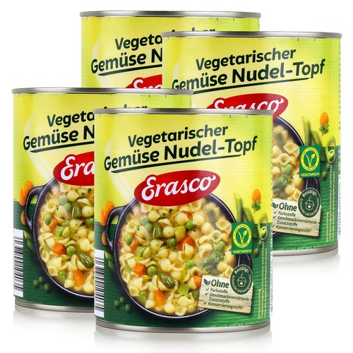Erasco vegetarischer gemüse - vegetarischer,
