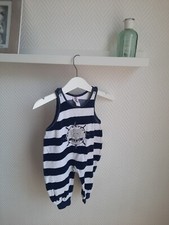 Stummer ♡ Strampler ohne Fuß ♡ Baby Jungs ♡ Größe 68 ♡ 100 % Baumwolle 