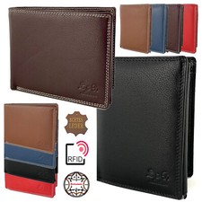 Geldbörse RFID Echt Rind