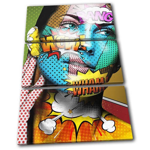 Pop art fashion make salon - art,