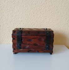 Echte antike Schatztruhe