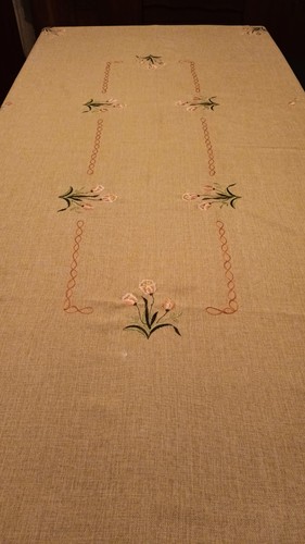 Tischdecke rechteckig mit