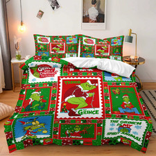 40.the Grinch Bettwäsche Set