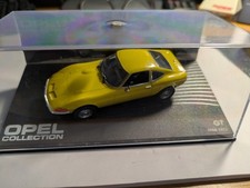 Modellauto OPEL GT gelb