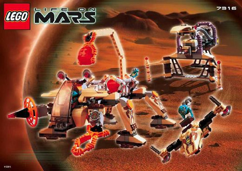 Lego 7316 life - on, mars