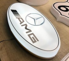 MERCEDES AMG Leuchtwandschild