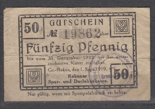 Groß reken spar - groß-reken, u