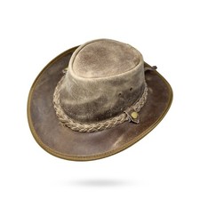 Lederhut western cowboy unisex - cowboy,