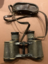 Altes Fernglas 6x30 Russland mit Strichplatte Riemen Messing Militär 1940 Ausrüs