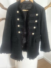 ZARA BLAZER TWEED BOUCLE