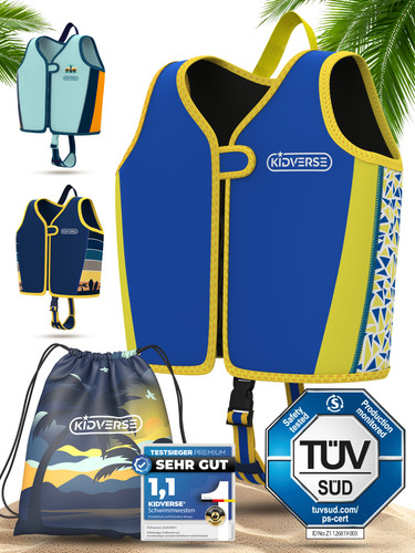 Kidverse schwimmweste kinder - schwimmweste,