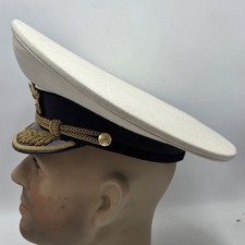 Schirmmütze Admiral Weiß
