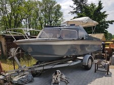 Kajütboot mit Trailer  2 x 5