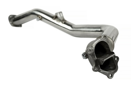 Edelstahl downpipe für subaru - edelstahl,