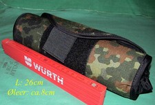 BUNDESWEHR Notfall Instrumententasche Ampullarium 1.Aid Hilfe Besteck Backpacker