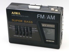 Aiwa HS-T45 wie Walkman, komplett gemacht, mit Dolby NR, Auto Reverse und Radio