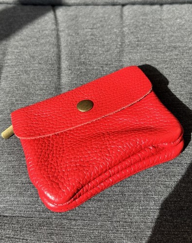 Mini portemonnaie leder rot - mini-portemonnaie,